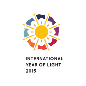 Logo of the International Year of Light 2015 (vertical)
